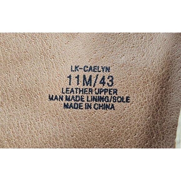 Lucky Brand Women's Brown Leather Caelyn Buckle Accents Ankle Bootie Sz 11 2972 - Picture 8 of 16